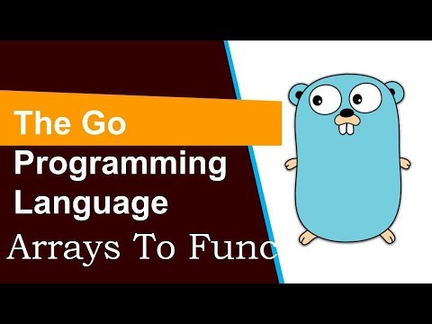 Go programming Tutorial 14 Passing arrays to functions हिन्दी