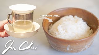 How to Cook Small Portion Rice in Microwave / 전자레인지 밥(1인분)