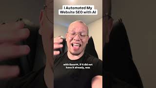 I Automated My Website SEO with AI 🤯 #seo