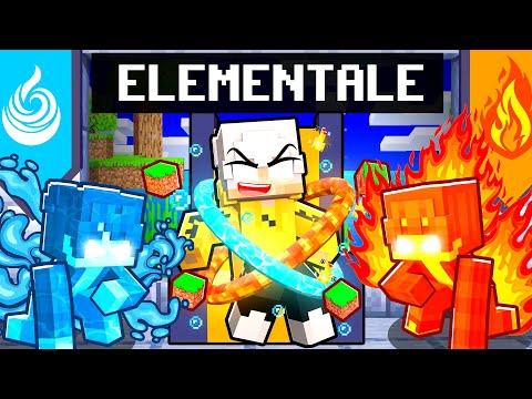 TRASFORMO i MIEI AMICI in ELEMENTALI in Minecraft