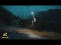 Rain Walk In Dolomites Italy Rain Sounds For Sleep 4K ASMR