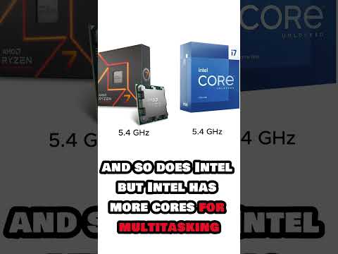 AMD Ryzen 7 7700X vs Intel Core i7 13700K Which CPU wins for you #amd #intel #cpu #shorts #short