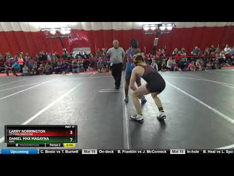 Schoolboy-girl 119 Daniel Max Magayna IAWC Vs Larry Norrington City Kids Wrestling