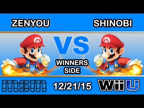 MSM 29 – 2Scoops | Zenyou (Mario) Vs. Shinobi (Mario) Winners Side - Smash Wii U