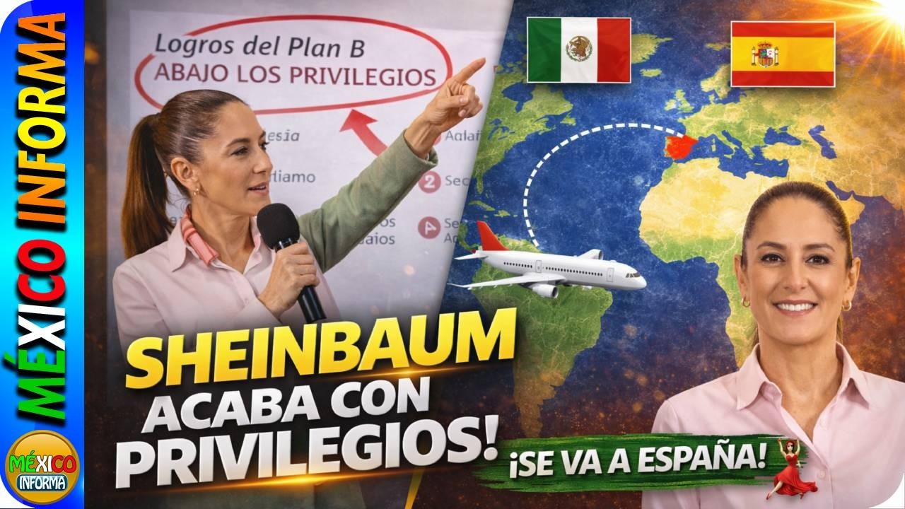 ABAJO LOS PRIVILEGIOS. ESTO DIJO LA PRESIDENTA DEL PLAN B. CONFIRMA QUE IRÁ A ESPAÑA ESTE MES.