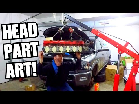 Absolute Easiest Way To Enhance A 6.7 Cummins Cylinder Head!?! AND My Exhaust BLEW APART!!!!