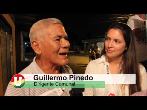 ▶Sara Piedrahita  Puerta a puerta en el barrio La Granja   YouTube 720p