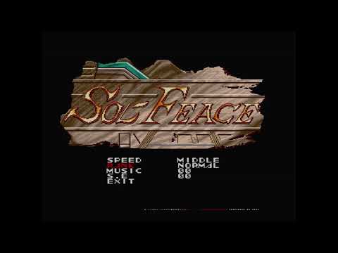 Sol-Feace - Intro and Gameplay - Mega CD