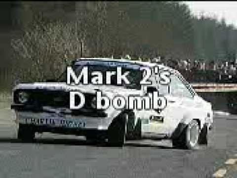 Ford Mk 2 escort rally cars