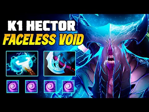 K1 HECTOR (Faceless Void) - Showing how to Cronosphere - Hardcarry  / Player Perspective