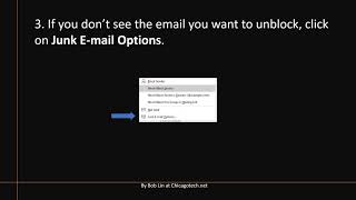 How to unblock senders from Junk mail in Outlook