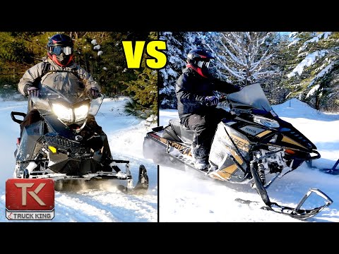 2-Stroke vs 4-Stroke Snowmobiles - What's the Difference? Comparing a New Yamaha to a Used Ski-Doo
