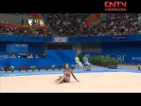 219 ISMAILOVA MizanaKAZ Ball   Asian Games 2010 Team Final