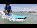 My First Time Surfing | SYDNEY VLOG