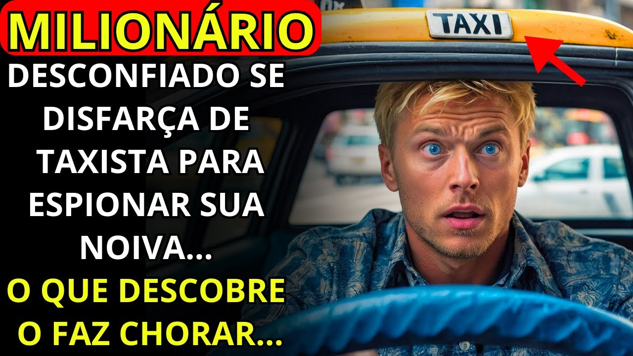 MILIONÁRIO SE DISFARÇA DE TAXISTA PARA ESPIONAR SUA NOIVA E O QUE DESCOBRE O FAZ CHORAR...