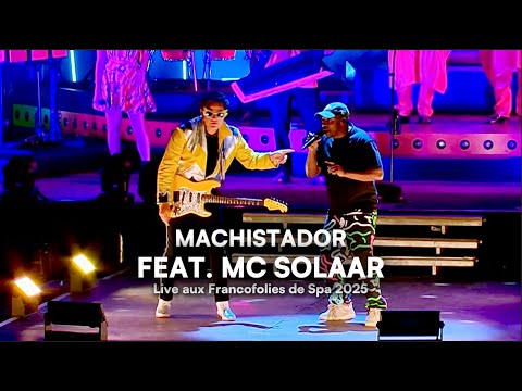 LAMOMALI DE -M- FEAT MC SOLAAR (Machistador Live Francofolies de Spa 2025)