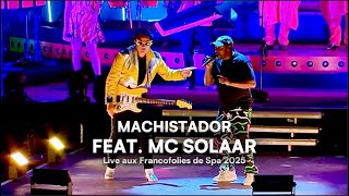 LAMOMALI DE -M- FEAT MC SOLAAR (Machistador Live Francofolies de Spa 2025)