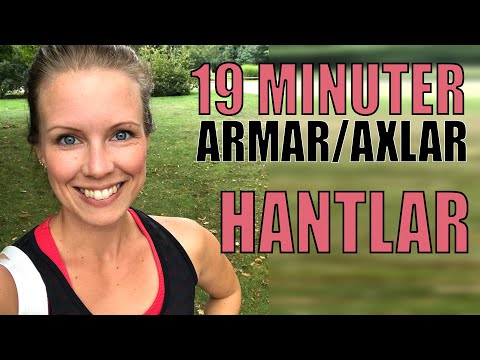 19 MINUTER hantlar för överkroppen - axlar/armar/rygg