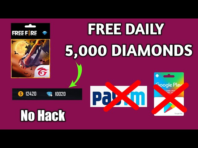 How To Get Free Fire Diamonds Without Paytm