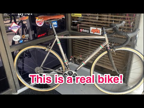 BIKE PROFILES - Custom Tommasini X-Fire Columbus XCR Stainless Steel, Rim, External, Dur-Ace, HED