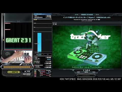 SB0 インドア系ならトラックメイカー［Hyper］ 199024club mix EXHARD CLEAR AAA｜発狂BMS