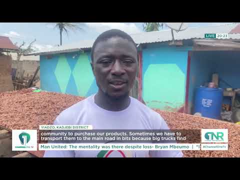 Residents of Yiadzo Appeal for Roads and Better Healthcare