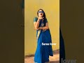 Hot Serial Actress Dhakshana Dance Saree Navel Show