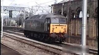 preview picture of video 'Crewe Railway Station (Class 47 Collection Part 2)'