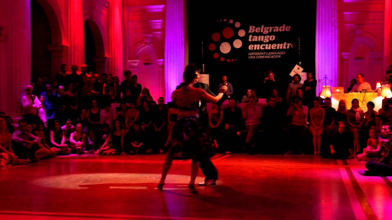 Diego Romero y Ainara Horillo @ Belgrade Tango Encuentro 2012 (2/3)