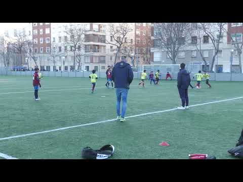 Pª BARC. BARCINO, CE A 0-2 Pª BARC. ANGUERA B 1er CUARTO ALEVINES