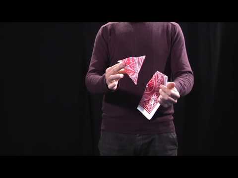 Torn and restored queen - Spielkarte wiederherstellen - Zaubertrick
