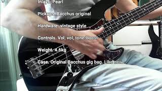 Video thumbnail for Quality Budget Bass Guitars: Bacchus Global WL434 BASS DEMO by Bass Japan Direct