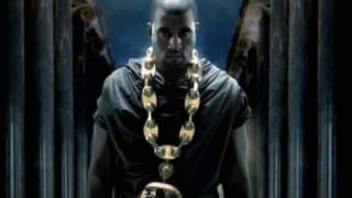 Kanye West raps to the song Popular from Wicked