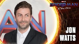 Director Jon Watts is Surrounded By Heroes | Spider-Man: No Way Home Red Carpet video