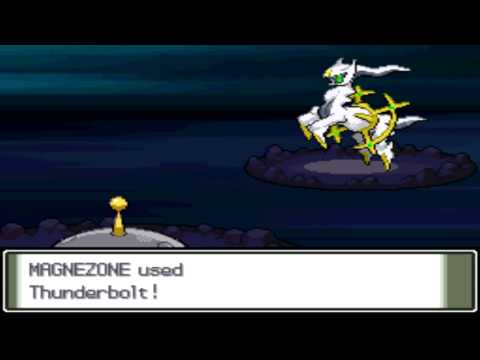 Pokémon Platinum - Capturing Arceus