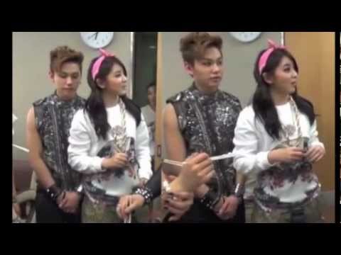 ♥Tofu Couple♥ BTOB's Jung Ilhoon & 4Minute's Kwon Sohyun
