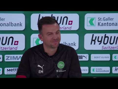 Medienkonferenz vor  FCW - FCSG