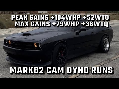 The best cam for a 5.7 hemi? Dodge Challenger R/T gets the Mark82 cam Dyno Result Mod List explained