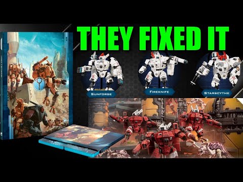 Games Workshop SORTED ALL the ISSUES with 10th Edition TAU... Codex Rules Preview is FIRE #new40k