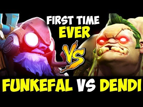 FUNKEFAL Vs DENDI - BEST PUDGE vs BEST TINKER | BATTLE OF SIGNATURE HERO DOTA 2