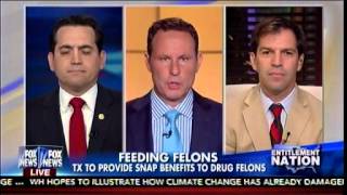 Feeding Felons - Texas To Provide Snap Benefits To Drug Felons - Entitlement Nation - Fox &amp; Friends