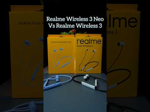 #shorts realme wireless 3 neo vs realme wireless 3 #realmewireless3neo #chhotiproblems