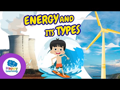 ENERGY AND ITS TYPES⚡: Chemical and Kinetic Energy Explained for Kids 🌟 | Happy Learning