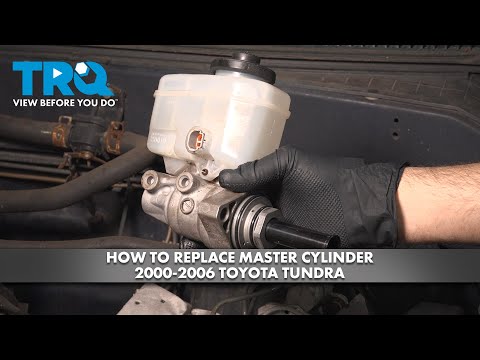 How to Replace Master Cylinder 2000-2006 Toyota Tundra
