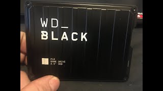 What's in the WD BLACK P10 2TB Game Drive external USB 3.0 $35 XBOX One PS4 Gaming let's open it up