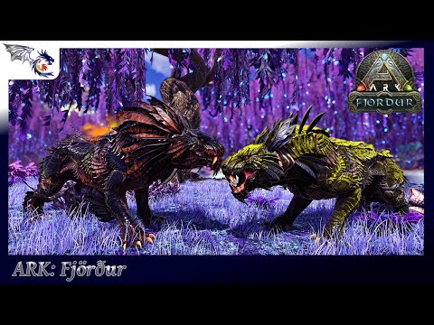 Double Shadowmane Taming In Asgard On Fjordur | ARK: Survival Evolved #84