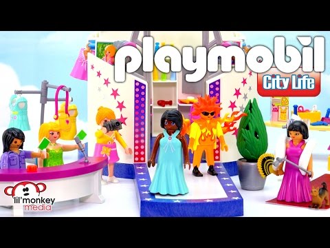 Playmobil City Life Fashion & Playmo-Friends! Red Carpet Fashionista, Model with Catwalk and More!