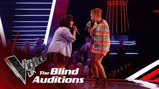 Jennifer Hudson &amp; Nicole Dennis’ ‘And I Am Telling You’ | Blind Auditions | The Voice UK 2019