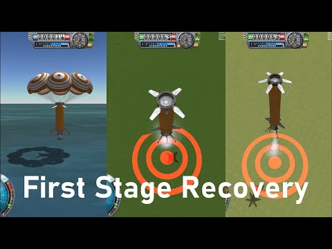 3 Ways to Recover your First Stage Boosters [KSP 1.12]