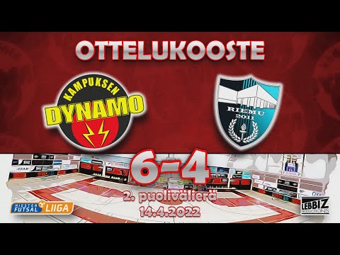 KaDy - Riemu 2. puolivälierä 14.4.2022 OTTELUKOOSTE